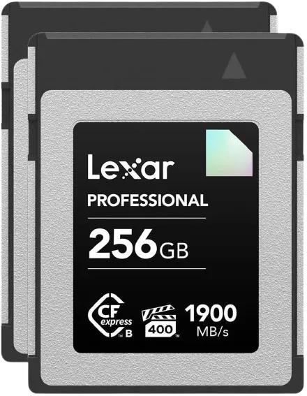 Lexar Diamond Series Professional 256GB CFexpress Type-B Memory 